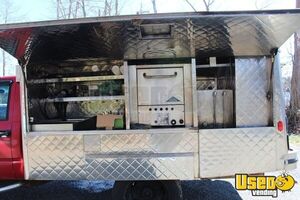 2002 Gmt400 Lunch Serving Food Truck Lunch Serving Food Truck Stainless Steel Wall Covers Massachusetts Diesel Engine for Sale