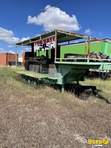 2002 Grillzilla Open Bbq Smoker Trailer Open Bbq Smoker Trailer 10 Texas for Sale