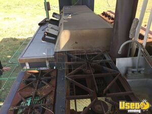 2002 Grillzilla Open Bbq Smoker Trailer Open Bbq Smoker Trailer 21 Texas for Sale