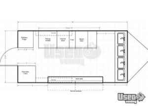 2002 Kitchen Food Trailer Exterior Customer Counter North Carolina for Sale