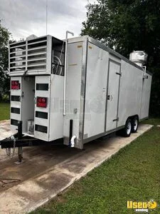 2002 Kitchen Trailer Kitchen Food Trailer Air Conditioning Texas for Sale