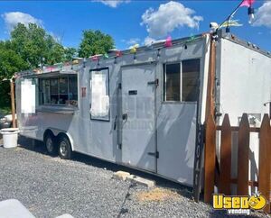 2002 Kitchen Trailer Kitchen Food Trailer Concession Window Tennessee for Sale