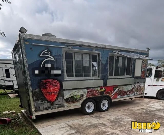 2002 Kitchen Trailer Kitchen Food Trailer Texas for Sale