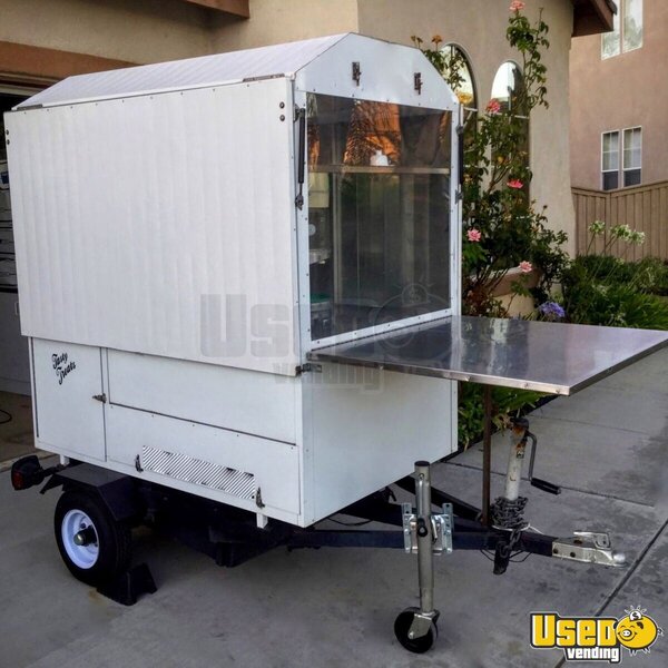 2002 Lngch California Catering Mfg. Snowball Trailer Extra Concession Windows California for Sale