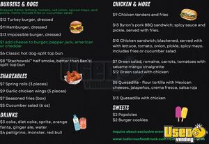 2002 N Line Walk-in Van All-purpose Food Truck Interior Lighting Maryland Diesel Engine for Sale