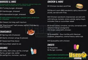 2002 N Line Walk-in Van All-purpose Food Truck Interior Lighting Maryland Diesel Engine for Sale