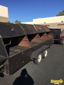 2002 Open Barbecue Smoker Cocession Trailer Open Bbq Smoker Trailer 3 Arizona for Sale