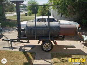 2002 Open Bbq Smoker Trailer Exterior Lighting Oklahoma for Sale