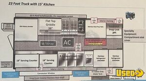 2002 P42 Barbecue Kitchen Food Truck Barbecue Food Truck Exterior Customer Counter Maryland for Sale