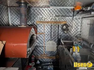2002 P42 Pizza Food Truck Exterior Customer Counter Pennsylvania Diesel Engine for Sale