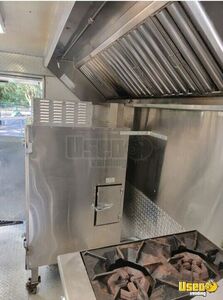 2002 P42 Step Van Barbecue Food Truck Barbecue Food Truck Shore Power Cord Florida Diesel Engine for Sale