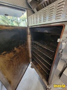 2002 P42 Step Van Barbecue Food Truck Barbecue Food Truck Warming Cabinet Florida Diesel Engine for Sale