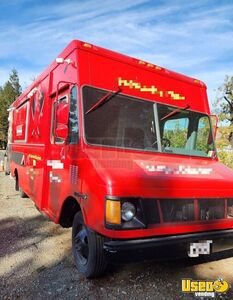 2002 P42 Step Van Kitchen Food Truck All-purpose Food Truck Air Conditioning California Gas Engine for Sale