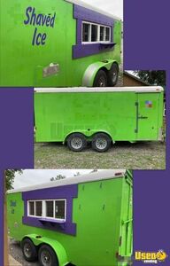 2002 Shaved Ice Concession Trailer Snowball Trailer Arkansas for Sale