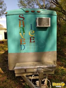 2002 Shaved Ice Concession Trailer Snowball Trailer Exhaust Hood Mississippi for Sale