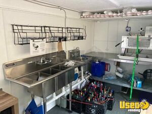 2002 Shaved Ice Concession Trailer Snowball Trailer Hand-washing Sink Arkansas for Sale