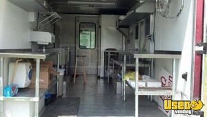 2002 Step Van Barbecue Food Truck Barbecue Food Truck Generator Florida Gas Engine for Sale