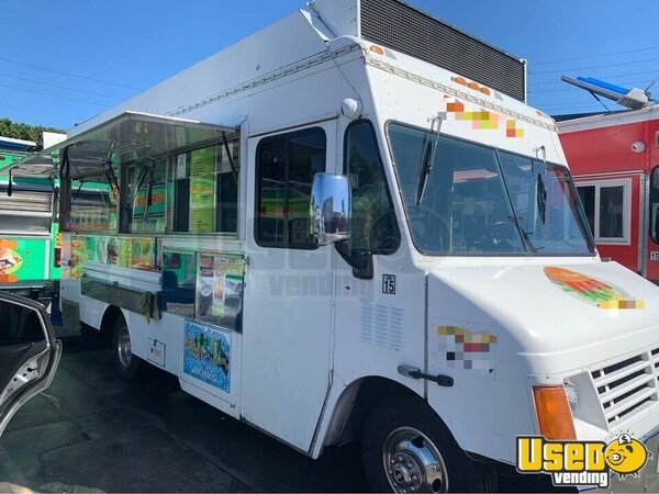 2002 Step Van Food Truck All-purpose Food Truck California Gas Engine for Sale