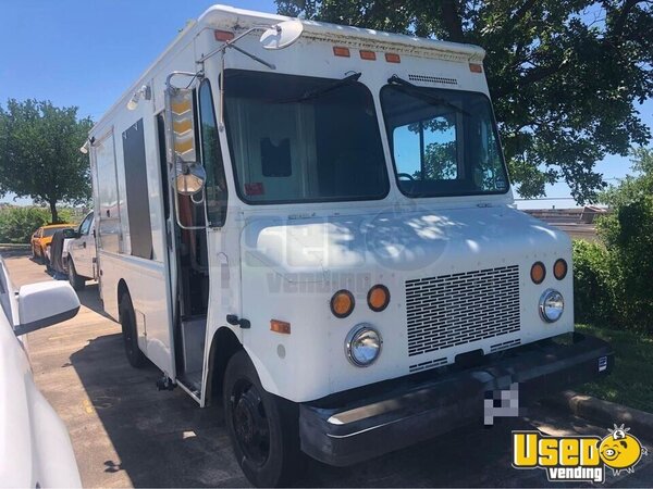 2002 Step Van Kitchen Food Truck All-purpose Food Truck Texas Diesel Engine for Sale