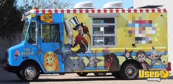 2002 Step Van Soft Serve Ice Cream Truck Ice Cream Truck Oklahoma for Sale