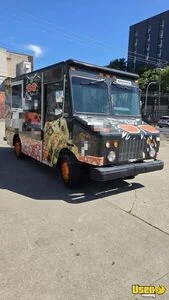 2002 Taco Food Truck Prep Station Cooler Michigan for Sale