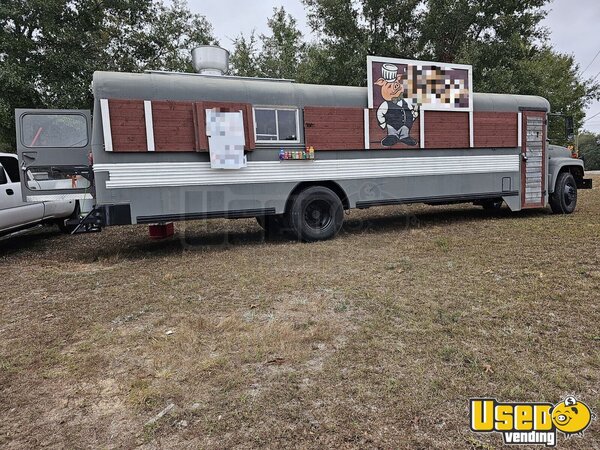 2002 Topkick Bluebird All-purpose Food Truck Florida Diesel Engine for Sale