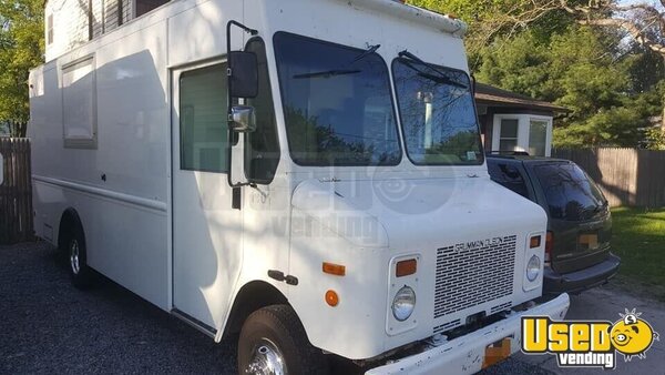 2002 Workhorse 350 Kitchen Food Truck All-purpose Food Truck New York Gas Engine for Sale