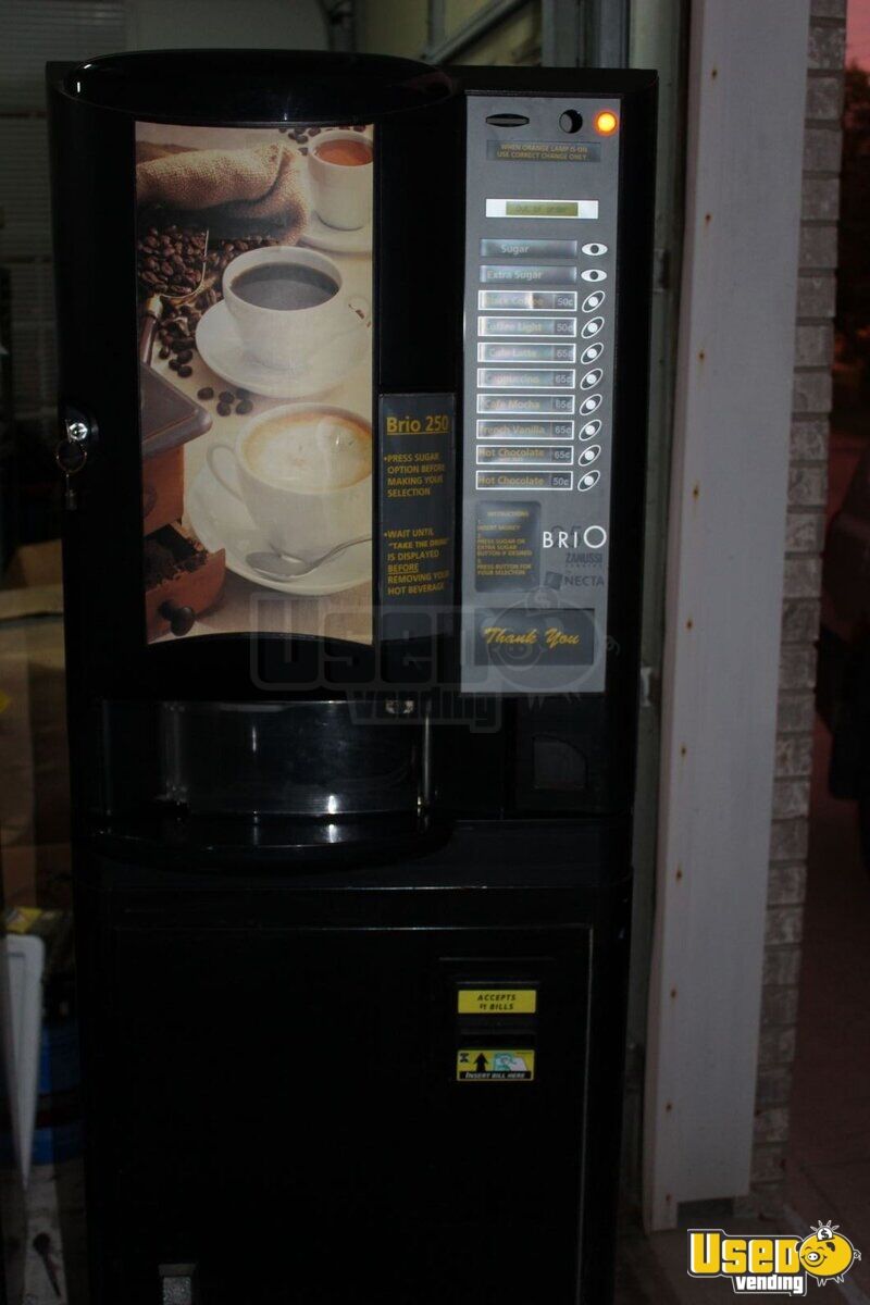 Zanussi Brio 250 Coffee Vending Machine For Sale In Pennsylvania Zanussi Brio 250 Coffee Vending Machine For Sale In Pennsylvania