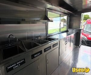 2003 12 Foot Step Van Ice Cream Truck Stainless Steel Wall Covers Florida Gas Engine for Sale