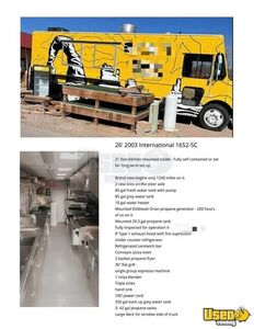 2003 1652-sc All-purpose Food Truck Flatgrill Utah for Sale