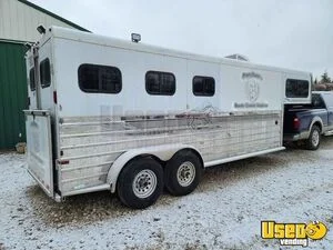 2003 3-horse Lq Trailer Refrigerator Illinois for Sale