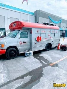 2003 350 Ice Cream Truck Concession Window Ohio Diesel Engine for Sale