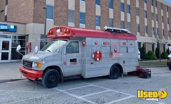 2003 350 Ice Cream Truck Ohio Diesel Engine for Sale