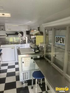 2003 7x14 Kitchen Food Trailer Cabinets Maryland for Sale