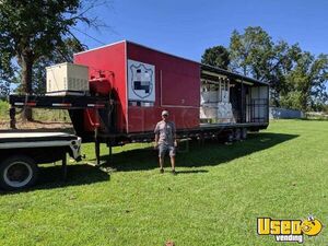 2003 Barbecue Concession Trailer Barbecue Food Trailer California for Sale