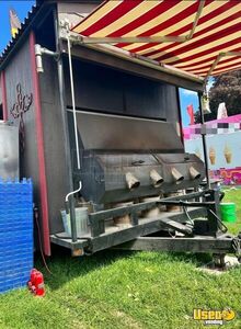 2003 Barbecue Trailer Barbecue Food Trailer Exterior Customer Counter Wisconsin for Sale