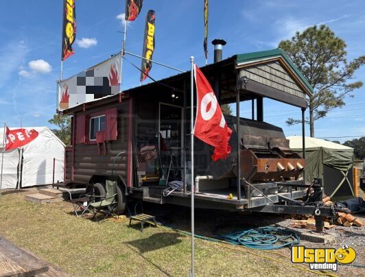 2003 Barbecue Trailer Barbecue Food Trailer Wisconsin for Sale