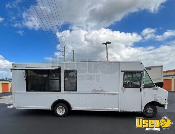 2003 Basic Step Van Concession Truck All-purpose Food Truck Florida Gas Engine for Sale