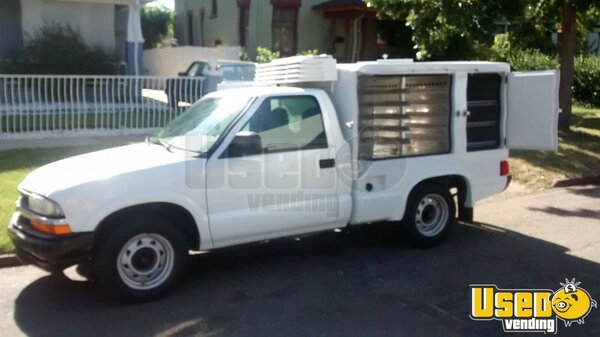 2003 Chevy Lunch Serving Food Truck Colorado Gas Engine for Sale