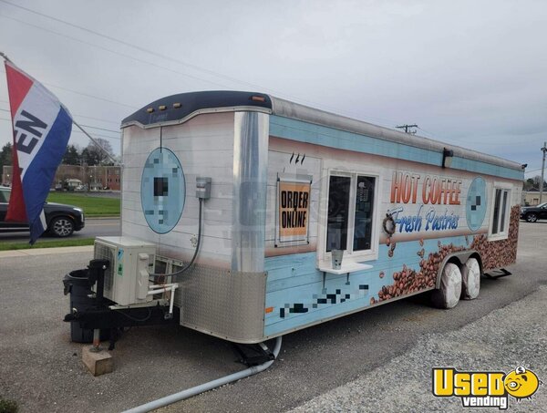 2003 Coffee Concession Trailer Beverage - Coffee Trailer Pennsylvania for Sale