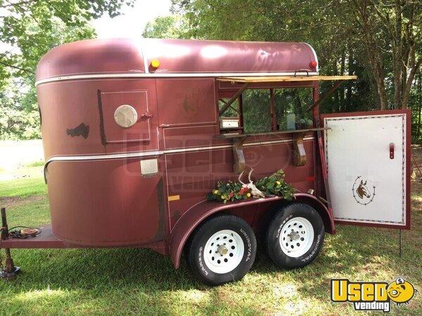 2003 Concession Trailer Concession Trailer Exterior Lighting North Carolina for Sale