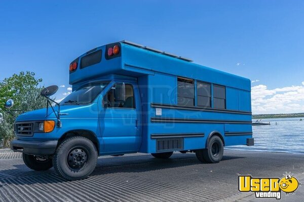 2003 E-350 Econoline Conversion Bus Skoolie Colorado Diesel Engine for Sale