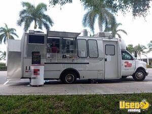 Used 2003 Ford E450 Food Truck w/ 7.3L Duramax Diesel Engine Mobile Food Unit for Sale in Florida!