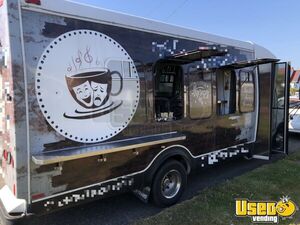 2003 E-450 Coffee Vending Truck Coffee & Beverage Truck Concession Window Washington Diesel Engine for Sale