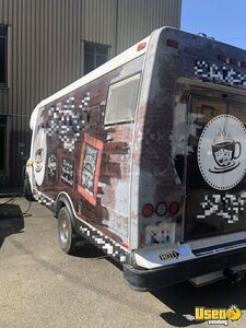 2003 E-450 Coffee Vending Truck Coffee & Beverage Truck Spare Tire Washington Diesel Engine for Sale