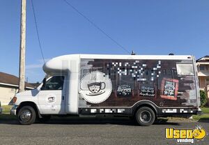 2003 E-450 Coffee Vending Truck Coffee & Beverage Truck Washington Diesel Engine for Sale