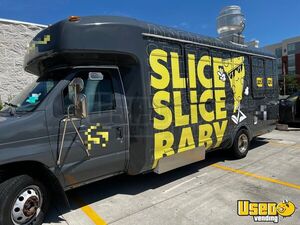 2003 E-450 Pizza Truck Pizza Food Truck Stainless Steel Wall Covers Iowa Diesel Engine for Sale