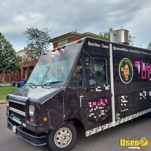 2003 E350 Taco Food Truck Concession Window Massachusetts Gas Engine for Sale