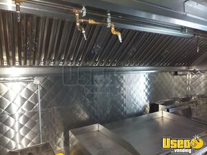 2003 E350 Taco Food Truck Stainless Steel Wall Covers Massachusetts Gas Engine for Sale
