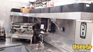 2003 E450 Stepside Coffee / Smoothie Truck Coffee & Beverage Truck Interior Lighting Texas Gas Engine for Sale